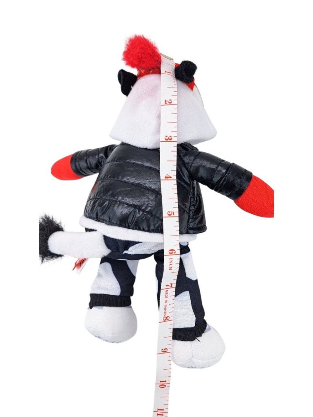 Chick-Fil-A Plush Cow Toy Eat Mor Chikin Hoodie Red Beanie Puffer Jacket Limited - Picture 13 of 13